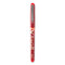 Vball Liquid Ink Roller Ball Pen, Stick, Extra-fine 0.5 Mm, Red Ink, Red Barrel, Dozen