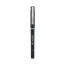 Precise V5 Roller Ball Pen, Stick, Extra-fine 0.5 Mm, Black Ink, Black Barrel, Dozen