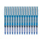 Precise V5 Roller Ball Pen, Stick, Extra-fine 0.5 Mm, Blue Ink, Blue Barrel, Dozen