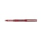 Precise V7 Roller Ball Pen, Stick, Fine 0.7 Mm, Red Ink, Red Barrel, Dozen