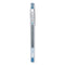 G-tec-c Ultra Gel Pen, Stick, Extra-fine 0.4 Mm, Blue Ink, Clear Barrel, Dozen