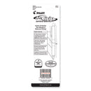 Dr. Grip Center Of Gravity Ballpoint Pen, Retractable, Medium 1 Mm, Black Ink, Silver/charcoal Grip Barrel