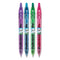 B2p Bottle-2-pen Recycled Gel Pen, Retractable, Fine 0.7 Mm, Assorted Ink And Barrel Colors, 4/pack