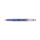 Precise P-500 Gel Pen, Stick, Extra-fine 0.5 Mm, Blue Ink, Blue Barrel, Dozen