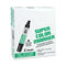 Jumbo Refillable Permanent Marker, Broad Chisel Tip, Black