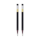 Refill For Pilot G2 Gel Ink Pens, Bold Conical Tip, Black Ink, 2/pack