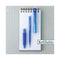 Refill For Pilot Frixion Erasable, Frixion Ball, Frixion Clicker And Frixion Lx Gel Ink Pens, Fine Tip, Blue Ink, 3/pack