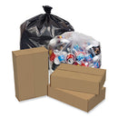 Eco Strong Plus Can Liners, 60 Gal, 1.7 Mil, 38 X 58, Black, 100/carton