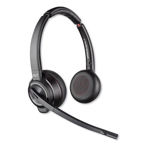 Savi W8220m Binaural Over The Head Headset, Black