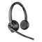 Savi W8220 Binaural Over The Head Headset, Black