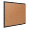 Classic Series Cork Bulletin Board, 48 X 36, Tan Surface, Black Aluminum Frame