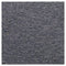 Enclosed Indoor Fabric Bulletin Board With Two Hinged Doors, 48 X 36, Gray Surface, Graphite Aluminum Frame