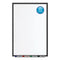 Classic Series Porcelain Magnetic Dry Erase Board, 48 X 36, White Surface, Black Aluminum Frame