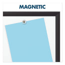 Classic Series Porcelain Magnetic Dry Erase Board, 60 X 36, White Surface, Black Aluminum Frame