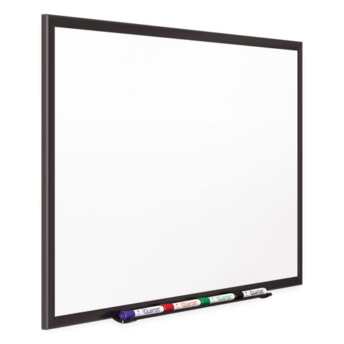 Classic Series Porcelain Magnetic Dry Erase Board, 72 X 48, White Surface, Black Aluminum Frame