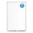 Classic Series Porcelain Magnetic Dry Erase Board, 72 X 48, White Surface, Silver Aluminum Frame