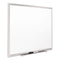 Classic Series Porcelain Magnetic Dry Erase Board, 72 X 48, White Surface, Silver Aluminum Frame