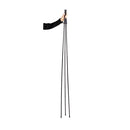 Full Size Instant Easel, 62.38" Maximum Height, Steel, Black