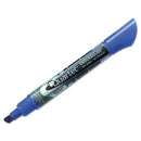 Enduraglide Dry Erase Marker, Broad Chisel Tip, Blue, Dozen