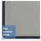 Contour Granite Board, 36 X 24, Granite Gray Surface, Black Plastic Frame