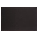 Oval Office Fabric Bulletin Board, 36 X 24, Black Surface