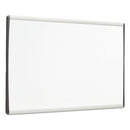 Arc Frame Cubicle Magnetic Dry Erase Board, 14 X 11, White Surface, Silver Aluminum Frame