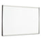 Arc Frame Cubicle Magnetic Dry Erase Board, 14 X 11, White Surface, Silver Aluminum Frame