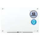 Brilliance Glass Dry-erase Boards, 48 X 48, White Surface