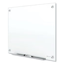 Brilliance Glass Dry-erase Boards, 96 X 48, White Surface