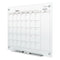 Infinity Magnetic Glass Calendar Board, One Month, 48 X 36, White Surface