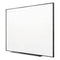 Fusion Nano-clean Magnetic Whiteboard, 48 X 36, White Surface, Black Aluminum Frame