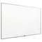 Fusion Nano-clean Magnetic Whiteboard, 48 X 36, White Surface, Silver Aluminum Frame