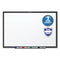 Classic Series Total Erase Dry Erase Boards, 36 X 24, White Surface, Black Aluminum Frame