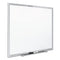 Classic Series Total Erase Dry Erase Boards, 36 X 24, White Surface, Silver Anodized Aluminum Frame