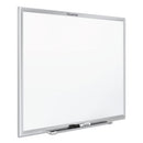 Classic Series Total Erase Dry Erase Boards, 72 X 48, White Surface, Silver Anodized Aluminum Frame