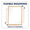 Classic Series Total Erase Dry Erase Boards, 36 X 24, White Surface, Oak Fiberboard Frame