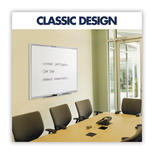 Classic Series Nano-clean Dry Erase Board, 24 X 18, White Surface, Black Aluminum Frame