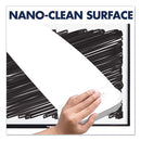 Classic Series Nano-clean Dry Erase Board, 36 X 24, White Surface, Black Aluminum Frame