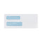 Double Window Security-tinted Check Envelope,