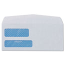 Double Window Security-tinted Check Envelope,