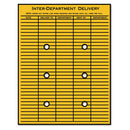 Brown Kraft String/button Interoffice Envelope,