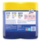 Disinfecting Wipes, 1-ply, 7 X 7.25, Lemon And Lime Blossom, White, 80 Wipes/canister, 2 Canisters/pack