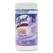 Disinfecting Wipes, 1-ply, 7 X 7.25, Early Morning Breeze, White, 80 Wipes/canister, 6 Canisters/carton