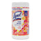 Disinfecting Wipes, 1-ply, 7 X 7.25, Mango And Hibiscus, White, 80 Wipes/canister, 6 Canisters/carton