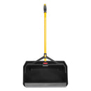 Maximizer Heavy-duty Stand Up Debris Pan, 20.44w X 29h, Plastic, Yellow/black