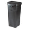 Swing Top Lid For Untouchable Recycling Center, 16" Square, Black