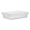 Food/tote Boxes, 8.5 Gal, 26 X 18 X 6, Clear, Plastic