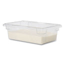 Food/tote Boxes, 3.5 Gal, 18 X 12 X 6, Clear, Plastic