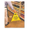 Multilingual Pop-up Wet Floor Safety Cone, 21 X 21 X 30, Yellow