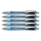 Slider Rave Xb Ballpoint Pen, Retractable, Extra-bold 1.4 Mm, Black Ink, Black/light Blue Barrel